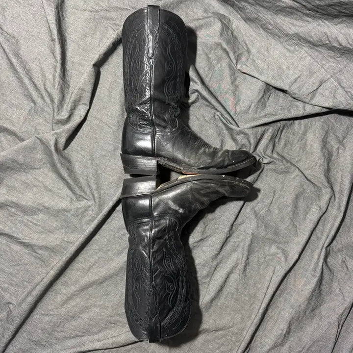 [BUNJANG] Lucchese 1883 N1617 Black Calf Cowboy Boots Size 11D / Lucchese 1883 Boots Sz 11D(290)