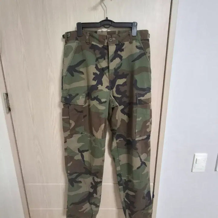 [BUNJANG] US Military M-65 Woodland Field Pants Spring/Fall S-R / 미군 M65 우드랜드 필드팬츠 춘추용 S-R