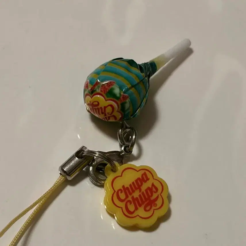 [BUNJANG] Chupa Chups Watermelon Flavor Mini Keyring / 츄파츕스 수박맛 미니 키링