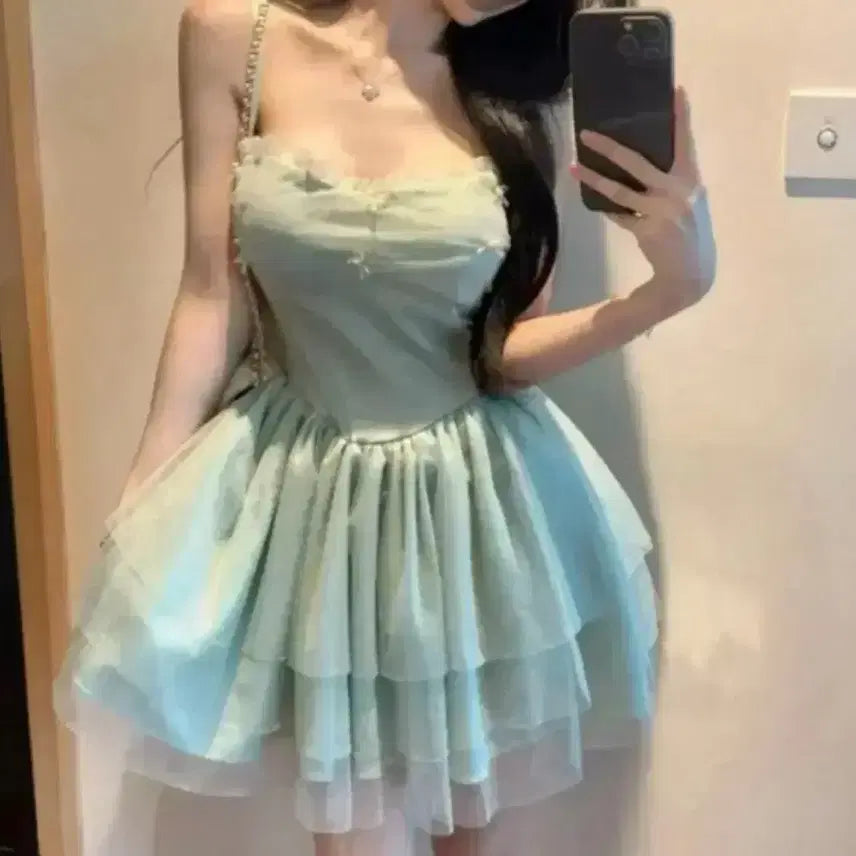 [BUNJANG] Tinkerbell Graduation Photo Costume Rental Set / 팅커벨 졸업사진 졸사 대여