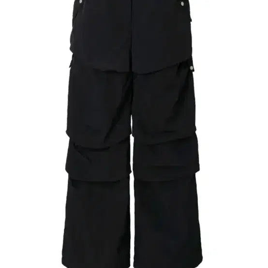[SOLD OUT] 카키포인트 카고팬츠 블랙