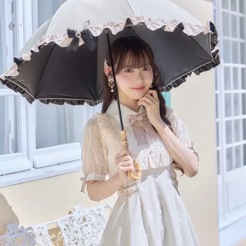 [BUNJANG] Rosita Umbrella Pink / 로지타 양우산 핑크 새상품(지뢰계 양산형)