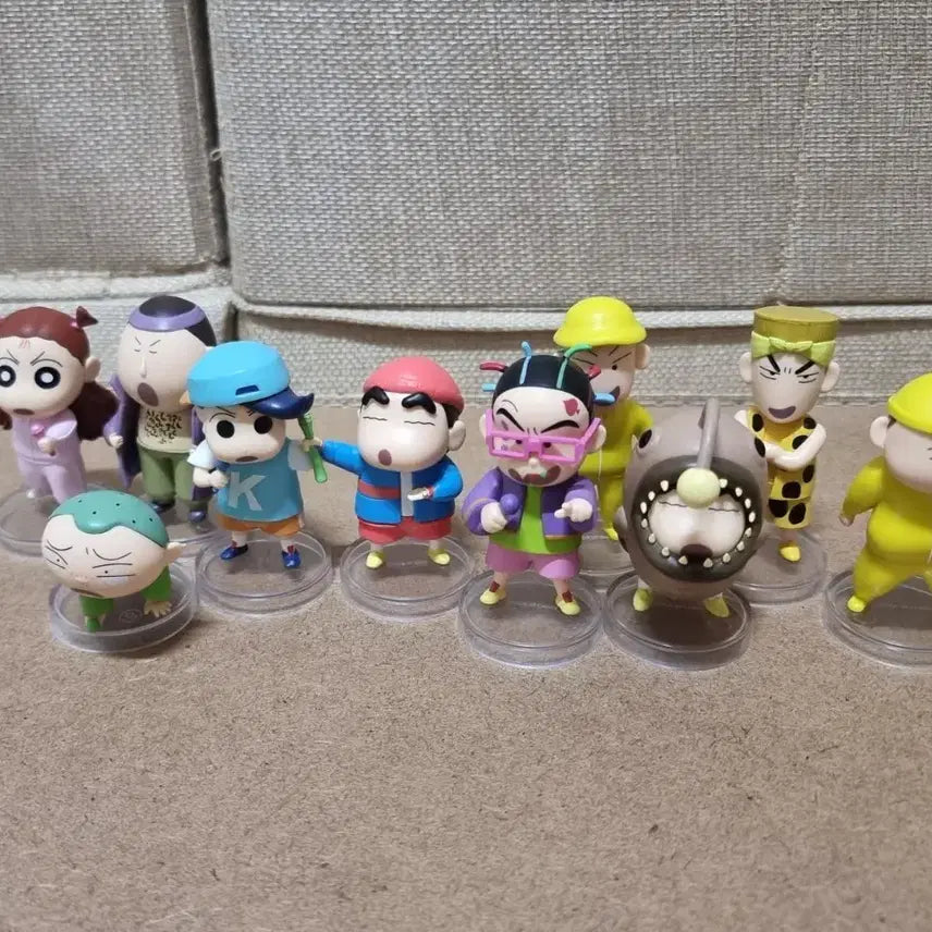 [BUNJANG] Crayon Shin-chan Rap Battle Figures Full Set (10 Types, Including Hidden) / 짱구는 못말려 랩배틀 피규어 히든포함 10종