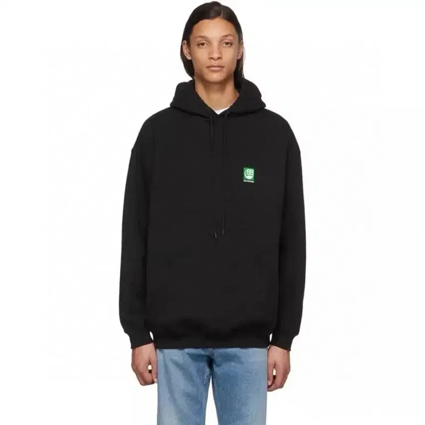[BUNJANG] Balenciaga BB Back Logo Hoodie XS / 발렌시아가 BB 백로고 후드티 XS