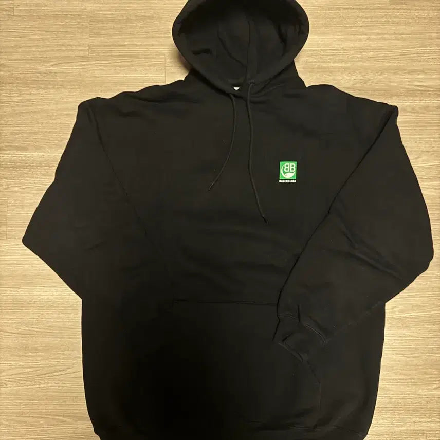 [BUNJANG] Balenciaga BB Back Logo Hoodie XS / 발렌시아가 BB 백로고 후드티 XS