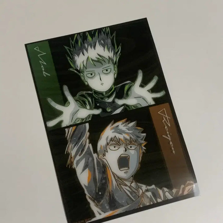 [BUNJANG] Mob Psycho 100 Clear Postcard / 모브사이코100 투명 포스트카드 무배 팝니다