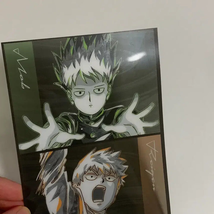 [BUNJANG] Mob Psycho 100 Clear Postcard / 모브사이코100 투명 포스트카드 무배 팝니다