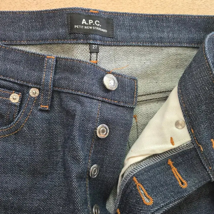 [BUNJANG] A.P.C. Petit New Standard Raw Denim Jeans / 아페쎄 쁘띠 뉴 스탠다드 생지데님