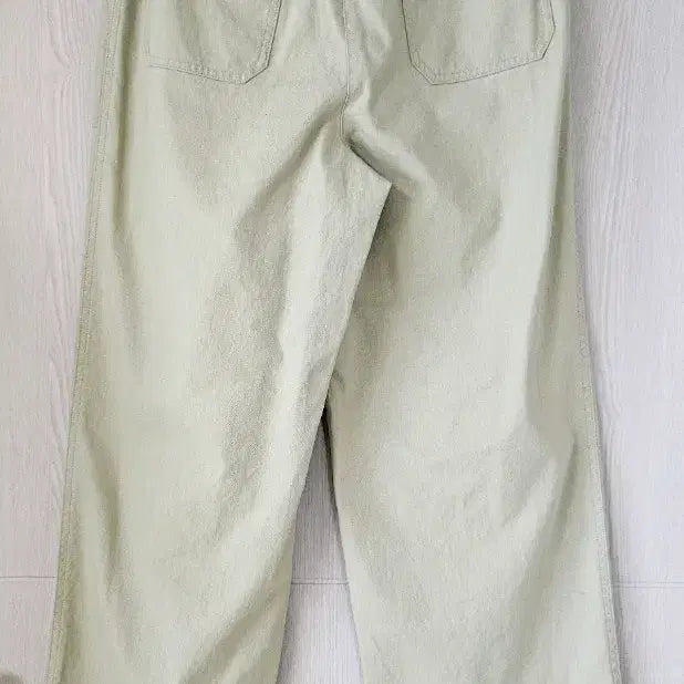 [BUNJANG] Linen Wide Pants S Size / S 린넨와이드팬츠