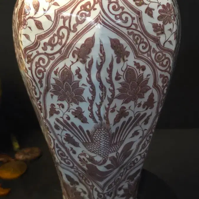 [BUNJANG] Yuri Hong Kirin and Phoenix Vase / 260501-7 유리홍 기린봉황문 팔룽매병