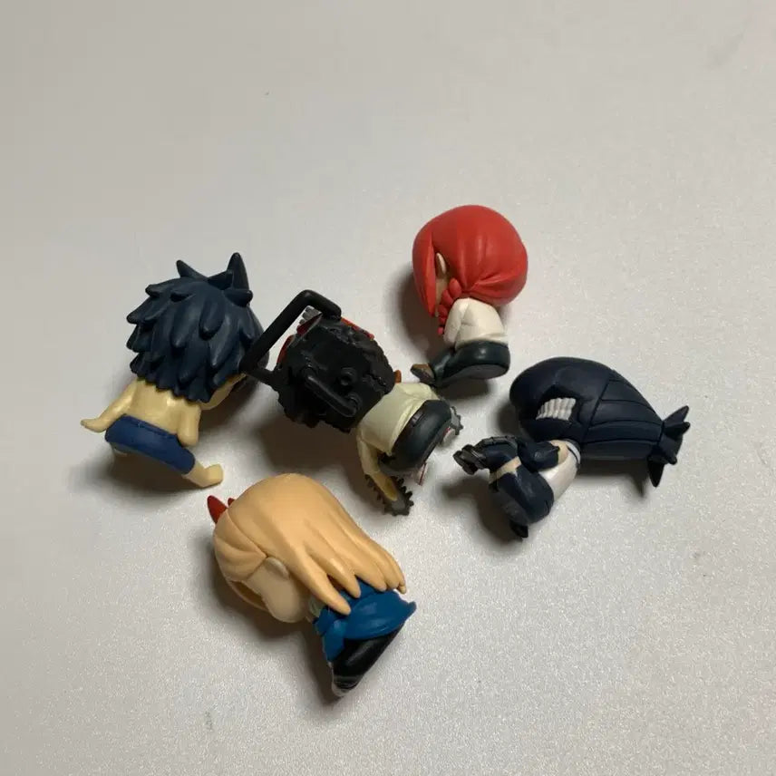 [BUNJANG] Chainsaw Man Shoulder Sit Gacha Figures (Set of 5) / 체인소맨 가챠 어깨쿵 5종일괄