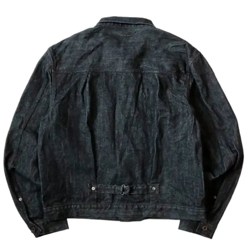 [BUNJANG] Kapital 14oz Denim 1st Jacket Indigo (Black Warp) / 캐피탈 14온즈 데님 1st 자켓 인디고 (흑사)