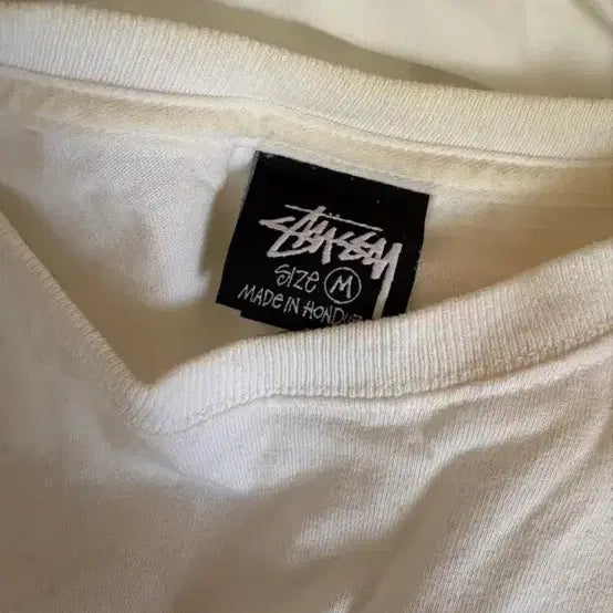 [BUNJANG] Stussy Cherry T-Shirt White M / 스투시 체리반팔 화이트 M