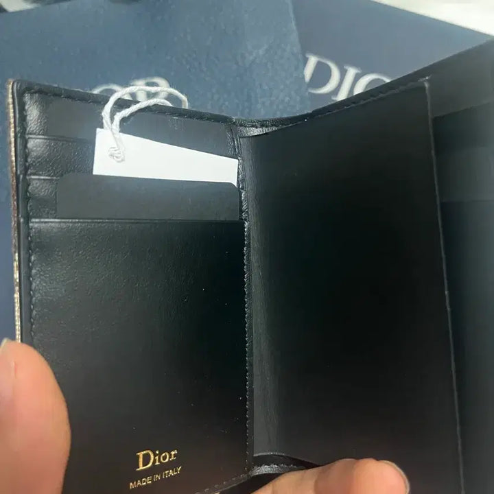 [BUNJANG] Dior Dior Oblique Organizer Card Holder Brown / 디올 오블리크 오거나이저 카드지갑 브라운