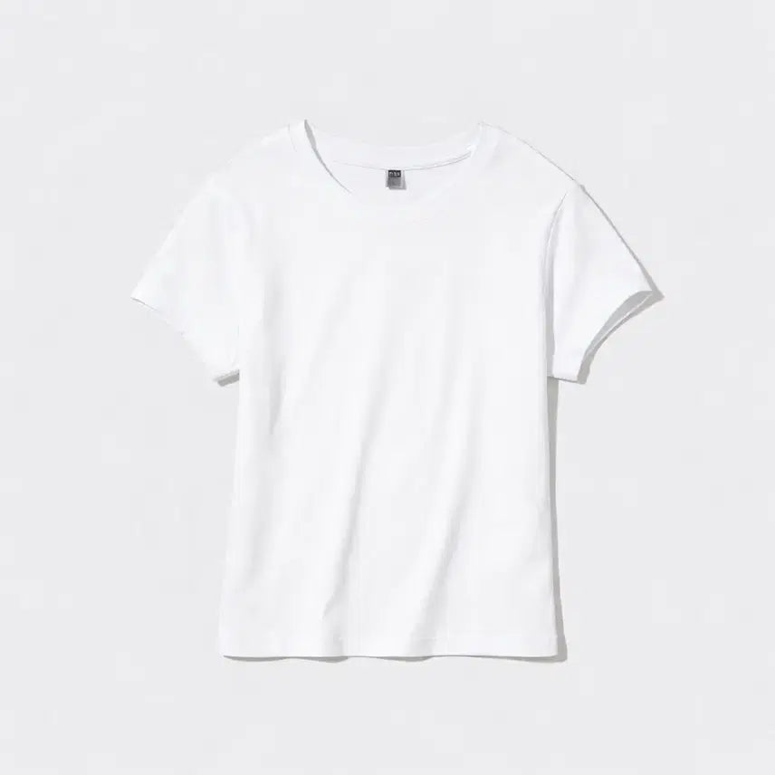 [BUNJANG] Uniqlo Mini T-Shirt White L / 유니클로 반팔티, 화이트, L