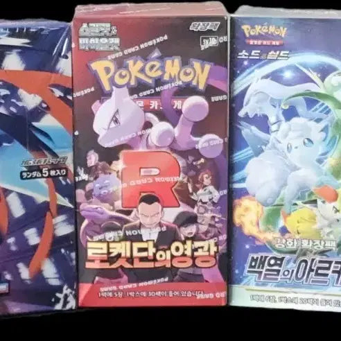 [BUNJANG] Pokemon Card Game Sealed Booster Boxes - Japanese Edition / [포켓몬 카드박스 판매] 일판 / 고대팩 / 희귀팩