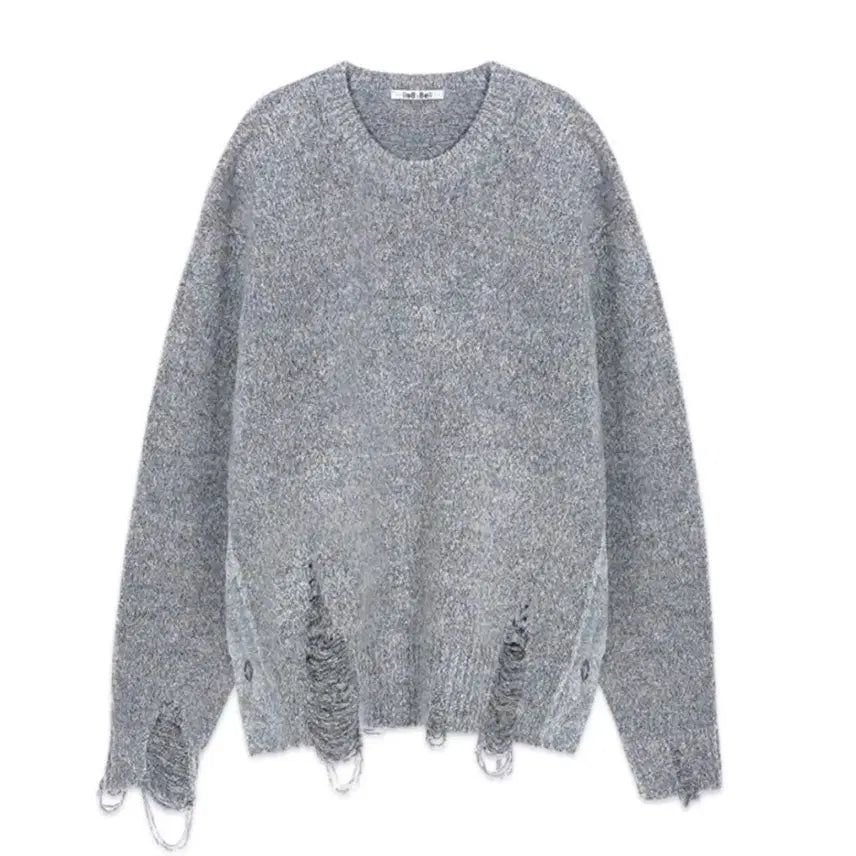 [BUNJANG] Andersson Bell Damage Crewneck Knit M / 앤더슨벨 데미지 크루넥 니트 m