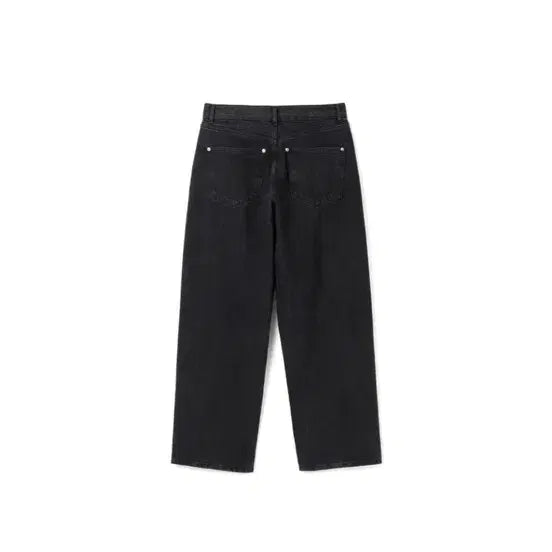 [BUNJANG] Road Zonegrey Volume Denim Pants Black Washed / L] 로드존그레이 볼륨 데님 팬츠 블랙 워시드
