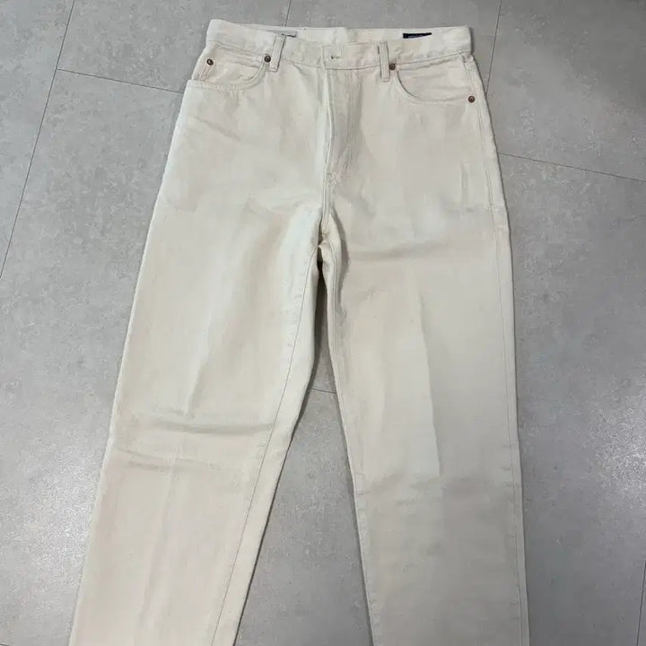 [BUNJANG] DEMIL HOLLYWOOD SLIM DENIM OFF WHITE (ECRU JEANS) / (32)데밀 LOT.026 헐리우드 슬림 데님 오프 화이트(에크루진)