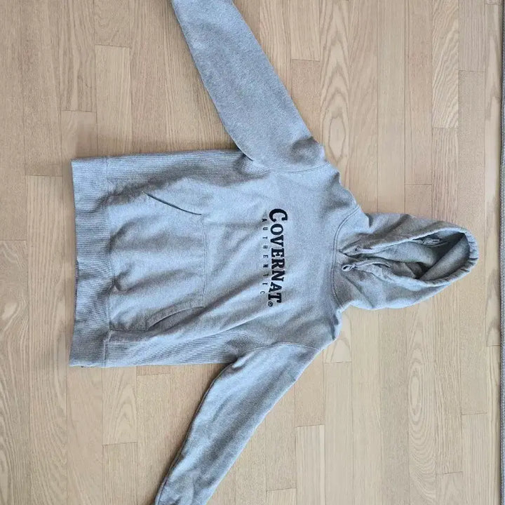 [BUNJANG] Covernat Grey Heavy Cotton Hoodie M Size / 커버낫 Covernat 회색 후드티