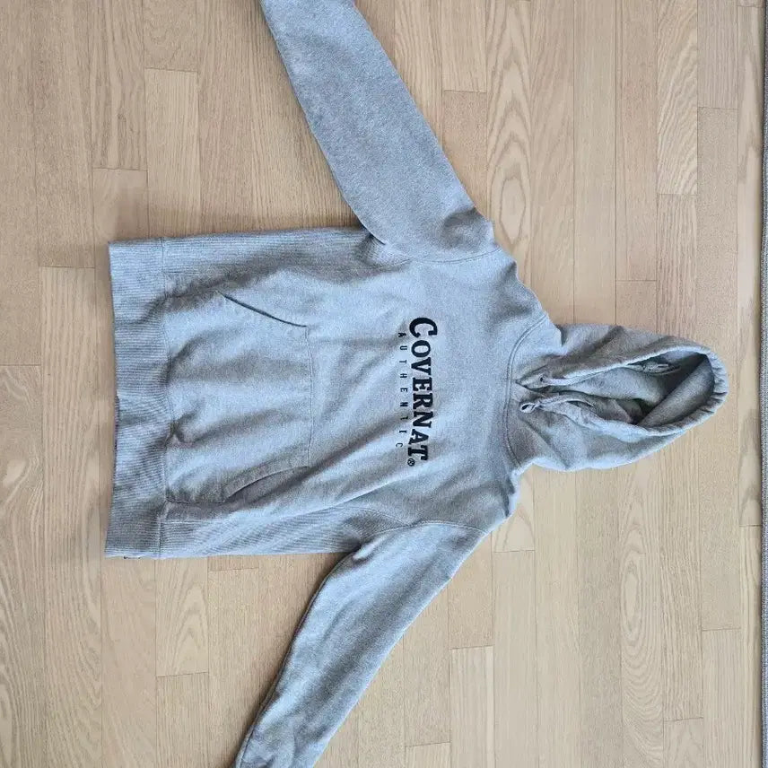 [BUNJANG] Covernat Grey Heavy Cotton Hoodie M Size / 커버낫 Covernat 회색 후드티