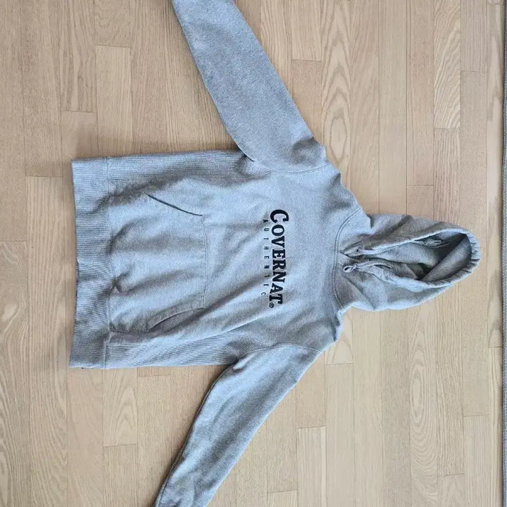 [BUNJANG] Covernat Grey Heavy Cotton Hoodie M Size / 커버낫 Covernat 회색 후드티