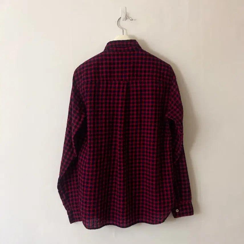 [BUNJANG] Isabel Marant Etoile Gingham Check Seersucker Shirt / 이자벨마랑 에뚜왈 ISABEL MARANT ETOILE깅엄 체크 셔츠