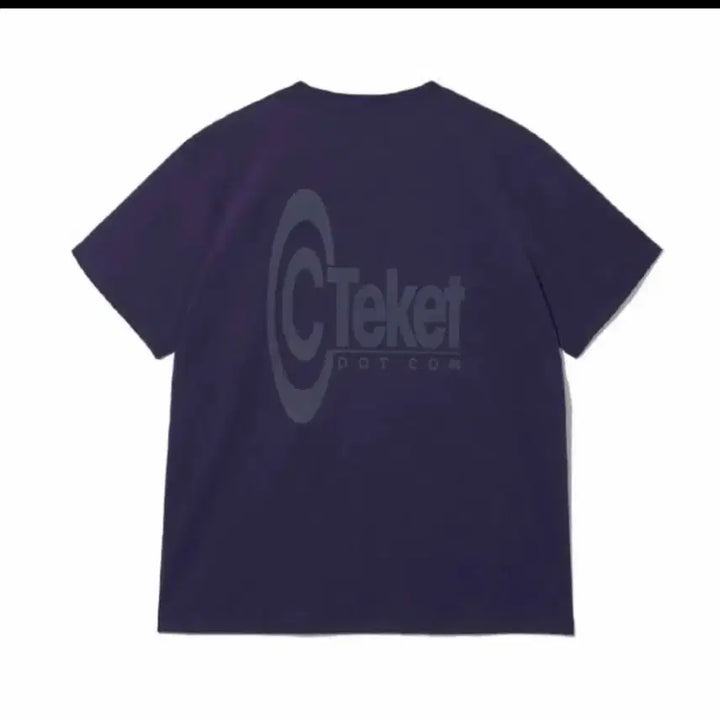 [BUNJANG] Teket Symbol T-Shirt Purple M / Teket 테켓 심볼 티셔츠 퍼플 M