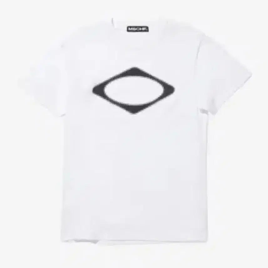 [BUNJANG] Mischief Rhombus Blur Basic T-shirt M / 미스치프 롬버스 블러 티셔츠 베이직 m