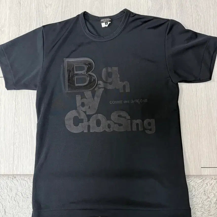 [BUNJANG] Comme des Garçons Homme Plus Graphic T-Shirt / (M)꼼데가르송 옴므 플러스 그래픽 반팔티
