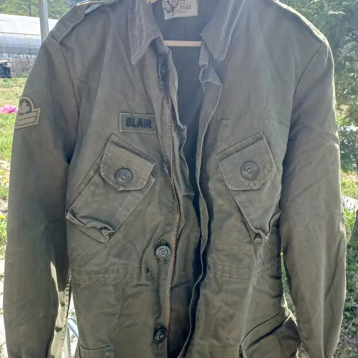 [BUNJANG] 1988 Canadian Military MK2 Combat Jacket with Liner (Men&