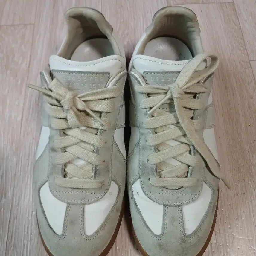 [BUNJANG] Maison Margiela Calfskin Replica Sneakers / 메종마르지엘라 카프스킨 레플리카