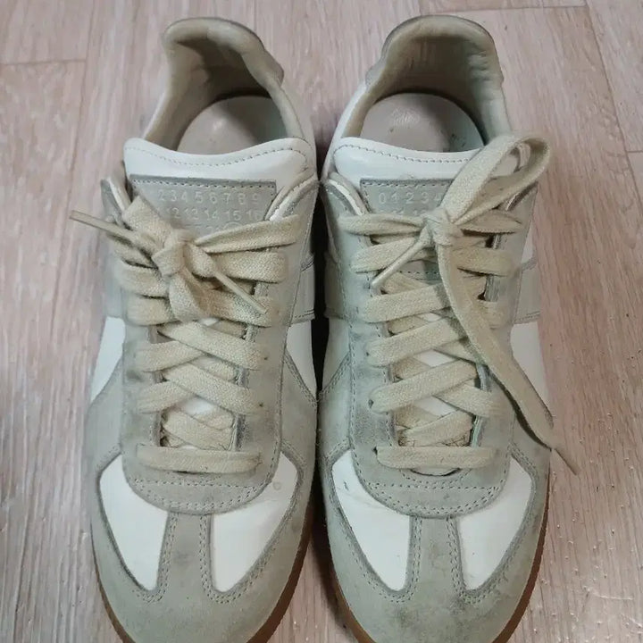 [BUNJANG] Maison Margiela Calfskin Replica Sneakers / 메종마르지엘라 카프스킨 레플리카