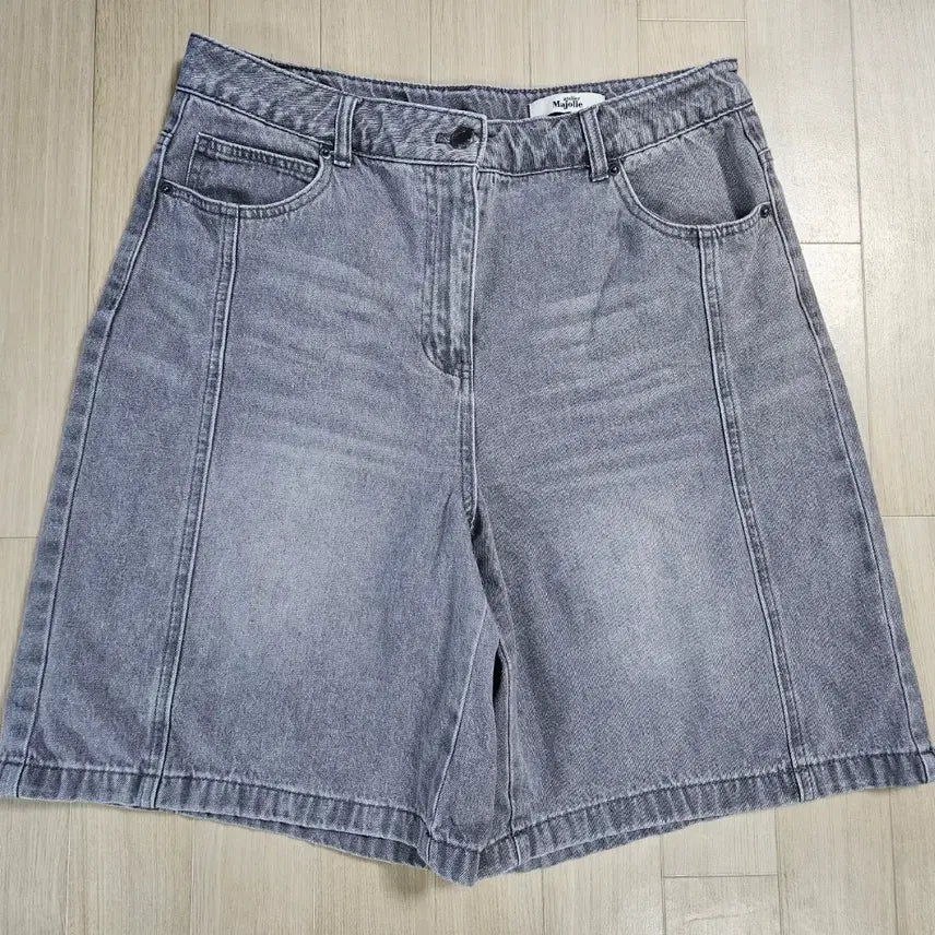 [BUNJANG] Atelier Majolie Wide Denim Shorts Size 86 / 아뜰리에 마졸리 와이드 데님반바지 86