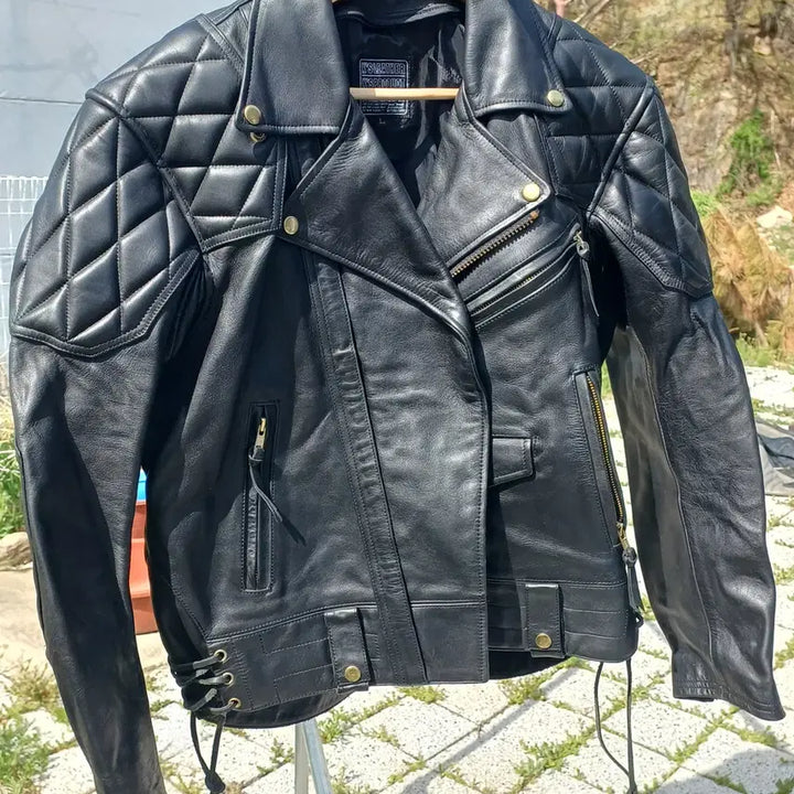 [BUNJANG] Kadoya Spider Padded Double Rider Jacket (Men&