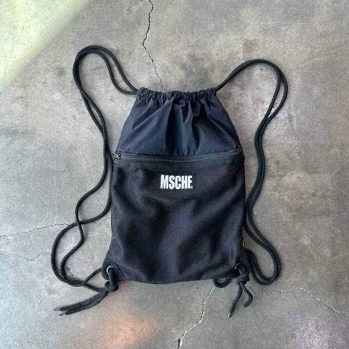 [BUNJANG] Mischief Black Gym Sack / 미스치프 짐색