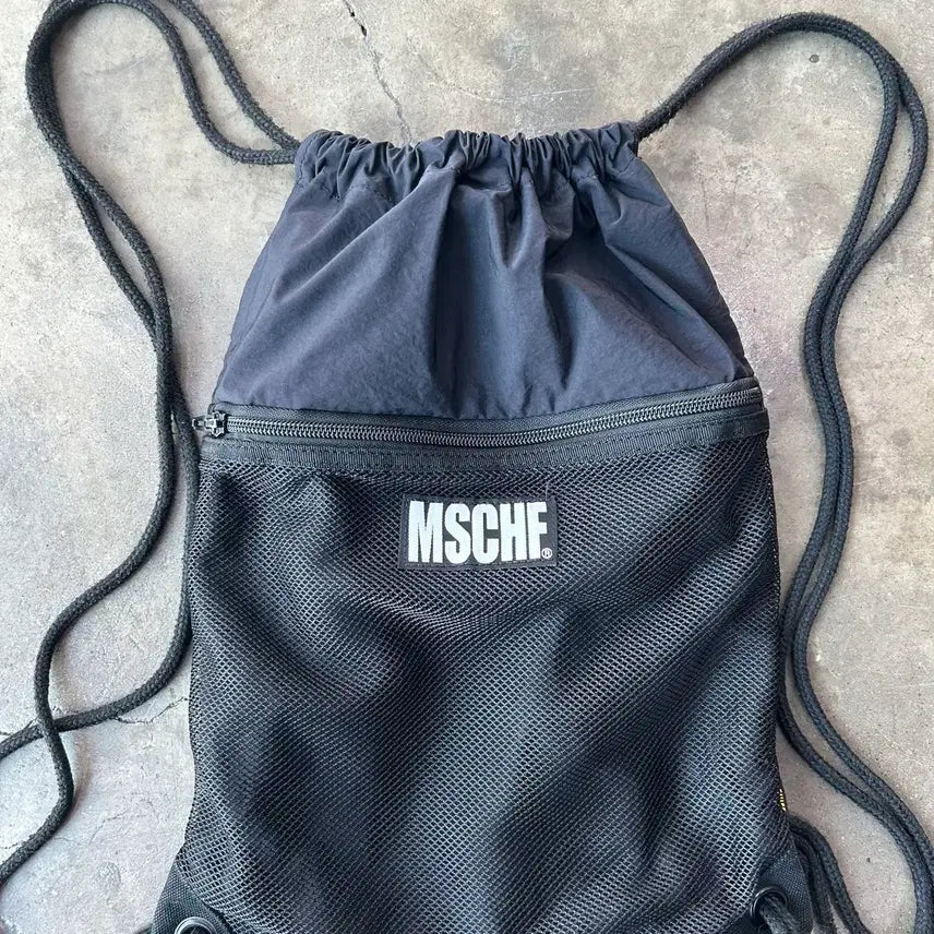[BUNJANG] Mischief Black Gym Sack / 미스치프 짐색
