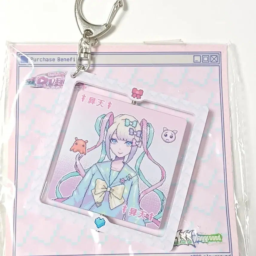 [BUNJANG] Needy Girl Overdose Chaten Double-Sided Acrylic Keyring / 니디걸 오버도즈 공식 초텐 양면 아크릴 키링