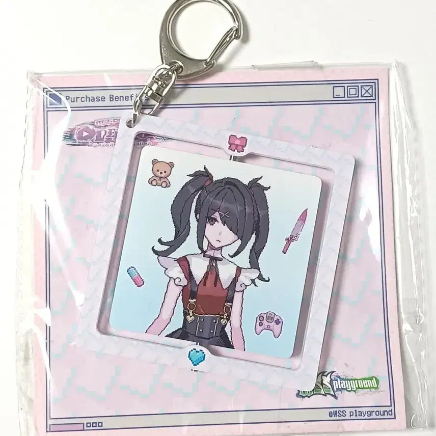 [BUNJANG] Needy Girl Overdose Chaten Double-Sided Acrylic Keyring / 니디걸 오버도즈 공식 초텐 양면 아크릴 키링