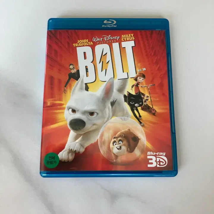 [BUNJANG] Disney Bolt 3D Blu-ray DVD / 디즈니 볼트 3D 블루레이 DVD