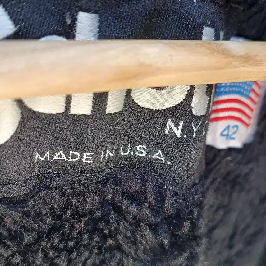 [BUNJANG] Schott NYC Single Rider Jacket - Made in USA Winter Boa Fur Lined / 쇼트) 싱글 라이더 자켓 겨울용 메이드인USA (남 L)