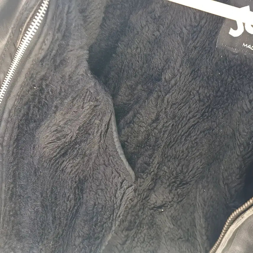 [BUNJANG] Schott NYC Single Rider Jacket - Made in USA Winter Boa Fur Lined / 쇼트) 싱글 라이더 자켓 겨울용 메이드인USA (남 L)