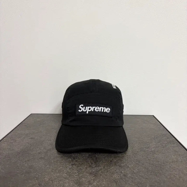[BUNJANG] Supreme Box Logo Camp Cap 21FW Military Black / (OS) 슈프림 박스로고 캠프캡 모자 21FW 밀리터리 블랙