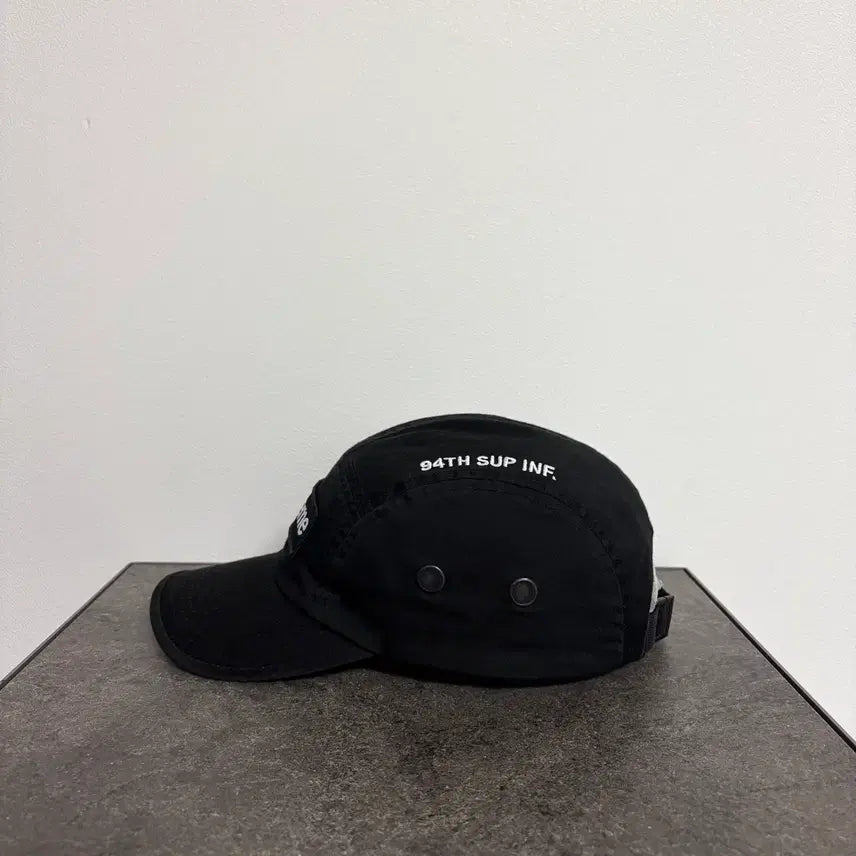 [BUNJANG] Supreme Box Logo Camp Cap 21FW Military Black / (OS) 슈프림 박스로고 캠프캡 모자 21FW 밀리터리 블랙