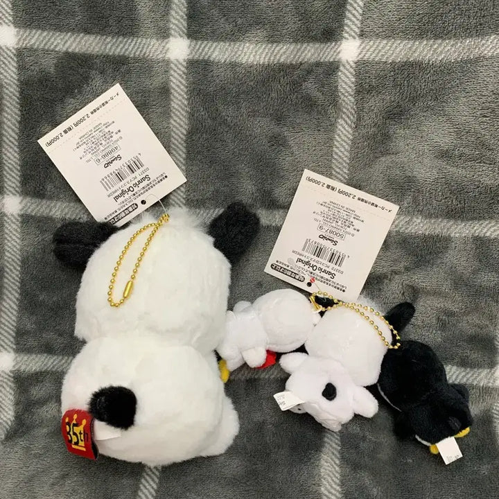 [BUNJANG] Sanrio Pochacco 35th Anniversary Red Ribbon Mascot Bundle Set / 산리오 포차코 35주년 레드 리본 마스코트, 손가락 인형 일괄