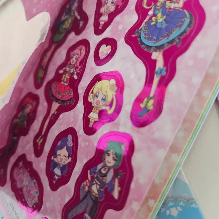 [BUNJANG] Retired PrettyRhythm Sticker Collection Book / 단종제품)반짝이는 프리채널 스티커 컬렉션북