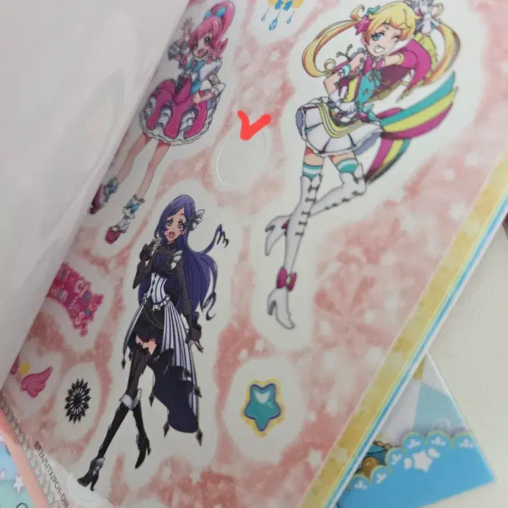 [BUNJANG] Retired PrettyRhythm Sticker Collection Book / 단종제품)반짝이는 프리채널 스티커 컬렉션북