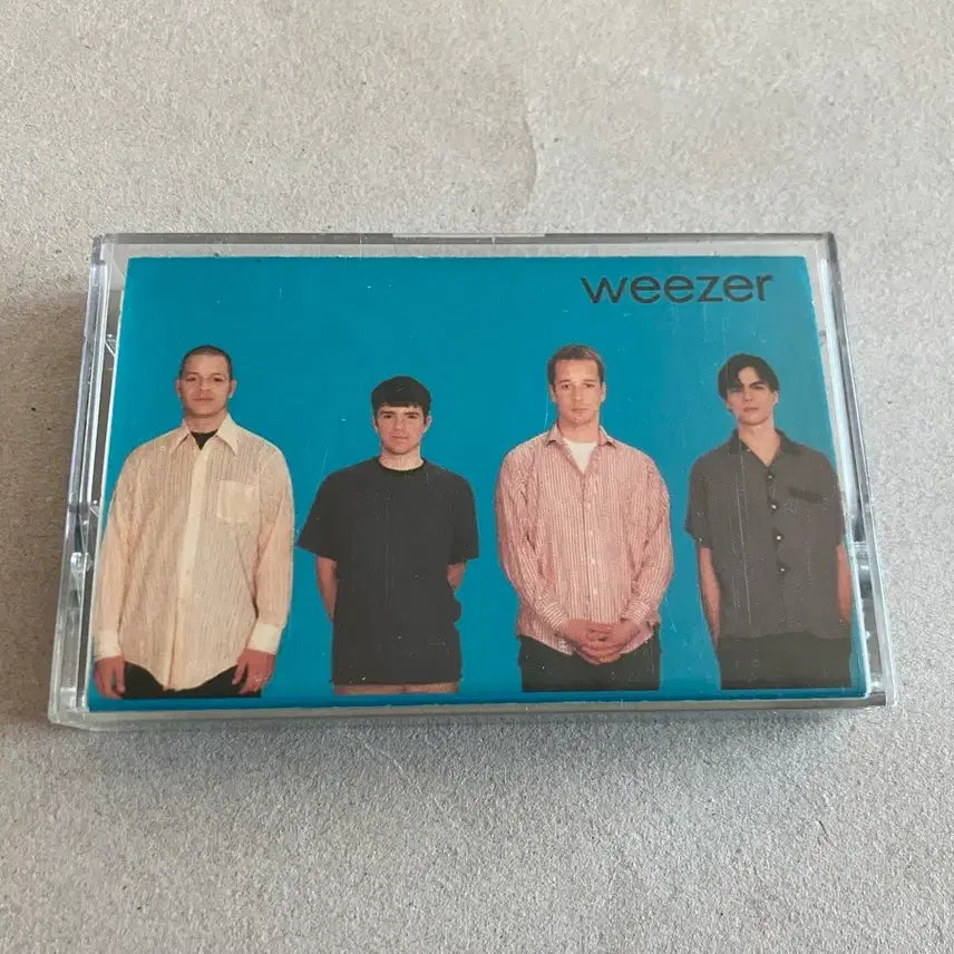 [BUNJANG] Weezer 1st Album 90s Korean Licensed First Press Cassette Tape / 90년대 위저 Weezer 1집 국내 라이센스 초판 카세트테이프