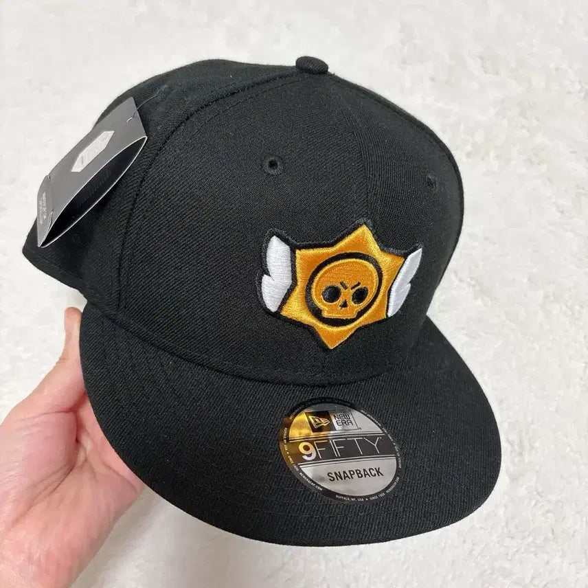 [BUNJANG] New Era x Brawl Stars 9FIFTY Snapback Hat / *새상품* 뉴에라 브롤스타즈 모자 콜라보 9FIFTY 스냅백 블랙