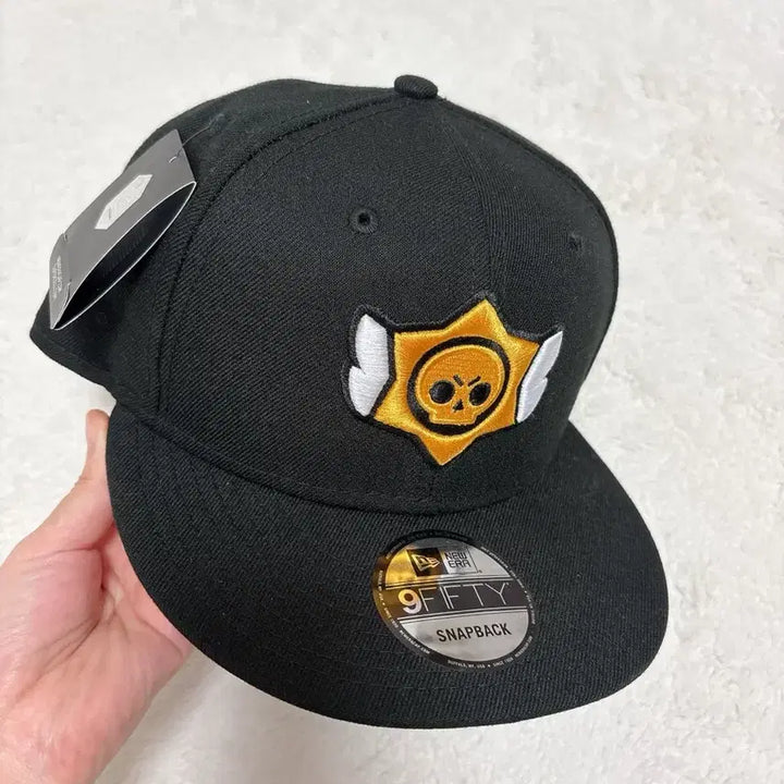 [BUNJANG] New Era x Brawl Stars 9FIFTY Snapback Hat / *새상품* 뉴에라 브롤스타즈 모자 콜라보 9FIFTY 스냅백 블랙